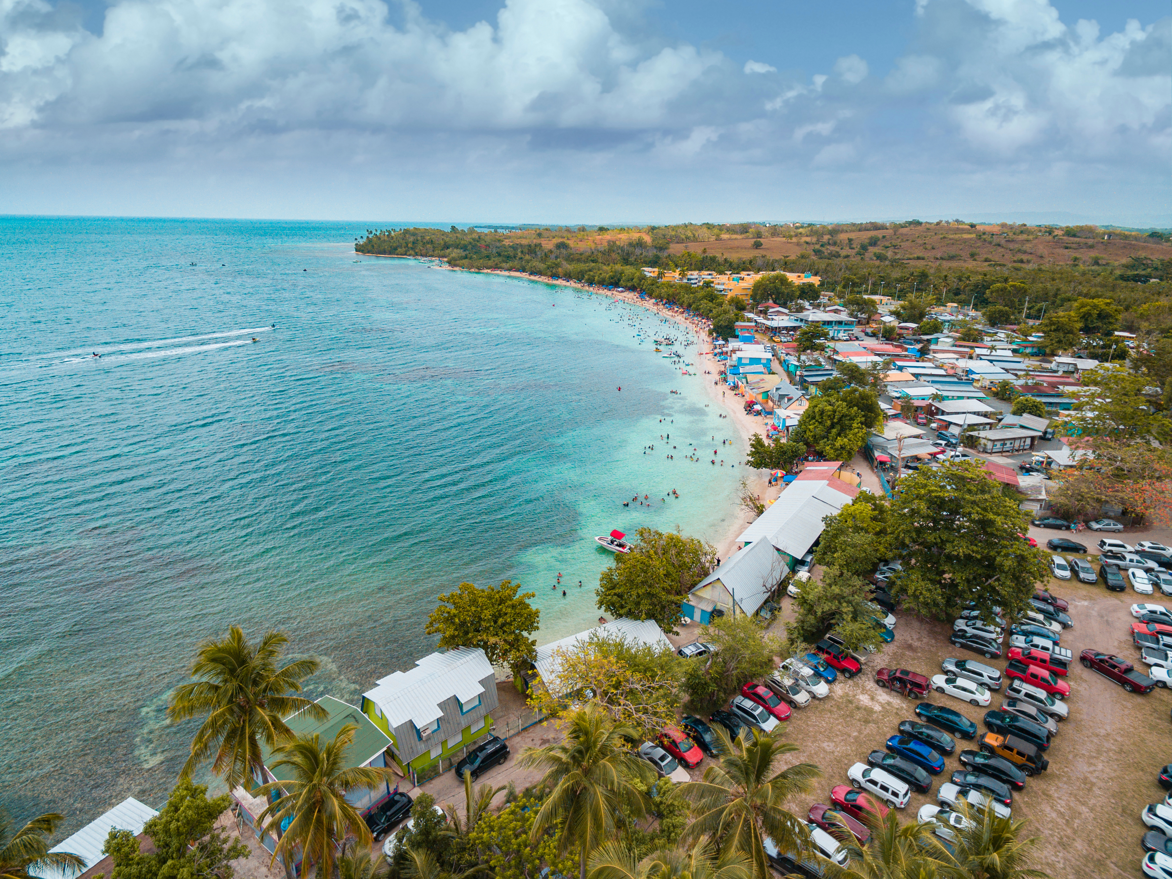 Foto de una playa de Puerto Rico